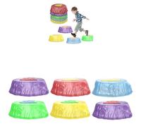 Generic Light Up Musical Stepping Stones for Kids, Glow in The Dark, Stackable, Non-Slip, Indoor & Outdoor, Ages 3+