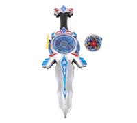 Generic Light Up Spinning Top Sword Set for Kids with Music and Vibrant Effects 13cm Ideal for Interactive Battles