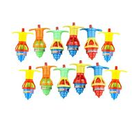 Generic Light Up Spinning Tops,12pcs Led Light Up Flashing Spinning Tops,Funny Flashing Led Gyroscope Toy for Party Favors Goodie Bag Fillers Glow Dark Party Supply