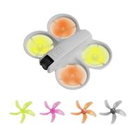 Generic Light Weight Propellers for DJI NEO Drone Propellers Colorful 5-Blade Paddles Multi-Color Matching for DJI NEO (1 pair orange)