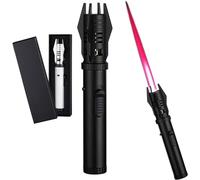 Generic Lightsaber Lighter, Star Wars Themed Torch Windproof Blue Flame Rechargeable Lighter, Black Metal Modern Style, 20x2.8cm/1.1'' x 7.8''