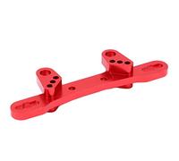 Generic Lightweight Aluminum Alloy RC Shock Tower Damper, Firm and Flexible, Easy Install, Fine Workmanship, 3.2x0.9in, for TT02 Upgrade (Red)
