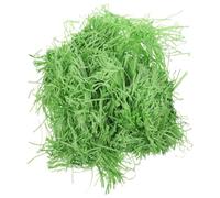 Generic Lightweight Green Paper Basket Filler Shreds for Gift Boxes and Party Bags, 1 Bag of Shredded Tissue Paper for Festival Packaging and Gift Wrapping