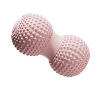 Generic Lightweight Muscle Massage Ball for Foot Back Neck Waist Portable Pink Peanut for Deep Tissue Release Stress Relief Muscle Relaxation at Home