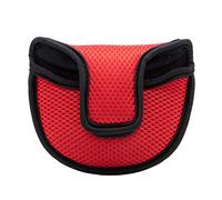 Generic Lightweight Para Golf Putter Mallet Cover - Head Easy-to-Use Nylon for Men Para Golf Equipment, Red