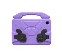 Generic Lightweight Shockproof Tablet Case with Handle and Kickstand, EVA Protective Cover for Fire HD7 2015 2017 2019, Home and School Use (Light Purple)
