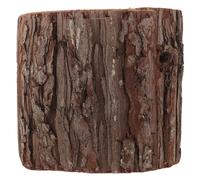 Generic Lightweight Wood Stump Candle Holder 5.91In Rustic Artificial Tree Stump Centerpiece for Garden Wedding Decoration