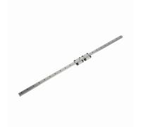 Generic Linear Guide Rail, 1pc 550mm MGN12 Miniature Linear Rail Guide 12mm Width Bearings and Motion Slide 2pcs MGN12C Slide Blocks