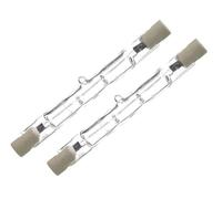 Generic R7s Linear Halogen Bulbs 120W = 150W, Eco Halogen Energy Saving Floodlight Security Light Bulbs J78, Linear Halogen Floodlight 78mm Length, 2250 Lumen - Pack of 2