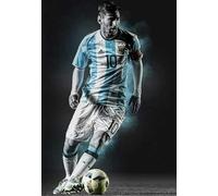 Generic Lionel Messi Poster Football Player 10 Wall Art Picture A4