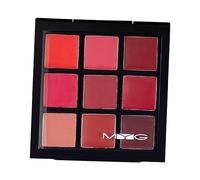 Generic Lip Palette, Professional Long- Moisturizing, Non-Sticky, Multiple Colors, Beginner Makeup Set, Accessory, 9 colors