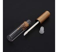 Generic Lipstick Bottle 10pcs DIY Matte Gold Cap Lip Gloss Tube Makeup Tool AB 2.5ml Storage for Cosmetics Lovers