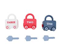 Generic Lock And Key Toy, PP Plastic with Key Toddler Preschool Toys for Education