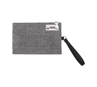 Generic Lockable Handbag for Document Organization and Money Storage on The Go, Gray