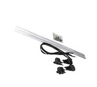 Generic Lockable Universal Roof Rack Cross Bar, Durable Aluminium Alloy Crossbar for SUVs, Easy Installation for Travelers (135cm)