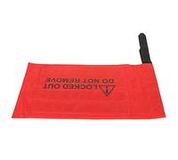 Generic Lockout Bag Safe and Reliable Durable Material Heavy Duty for Oversized Plugs Safety Lockout Bag for Electrical Maintenance 17.52x9.65in