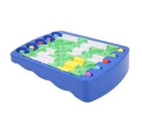 Generic Logical Thinking Maze Puzzle DIY Toy Game for Children Educational Toy for Toddler, Plastic Board with Beads and Manual for 3+ Years Old (Logic maze puzzle)