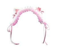 Generic Lolita Headband, Cosplay Decoration, for Performances at Carnival, pink