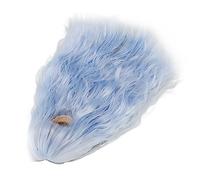 Generic Long Doll Hair Wig High Elasticity Replacement for 8.3-9.4in Dolls High Temperature Wire Fashion (Blue)