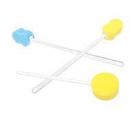 Generic Long Handle Bath Scrub Brush Set for Gentle Exfoliation and Deep Cleaning 3pcs with Sponge Material Arc Shape Body Scrubber for Shower and Back Skin Care