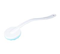 Generic Long Handled Lotion Oil Cream Applicator Body Leg Bath Brush Massager Massaging Tool Skin Friendly Rotating Balls for Back Arms Legs PP PS Material 42cm 16.5i