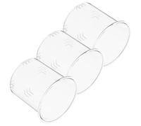 Generic Loose Tea Glass Tea Infuser Filters 3Pcs Fine Mesh Strainers Compatible with 1000Ml Teapot Replacement Accessories for Kitchen