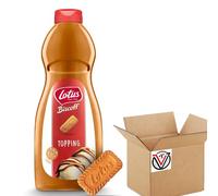 Generic Lottus Biscoff Topping Sauce 1kg Bottle - Caramelised Biscuit Topping Sauce