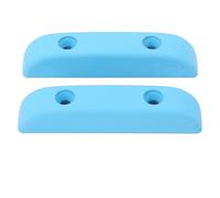 Generic Lower Thumb Break, 2 -Piece Metal Guitar Portable Spare for Thumb for Bands for Bands (Blue)