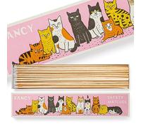 Generic Luxury 28cm Long Matches - Retro Art Matchbox with White Tip Colored Large Matchsticks - Candle Gift