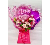 Generic Luxury personalised balloon bouquet chocolate bouquet with lindor chocolates
