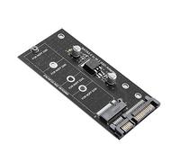 Generic M.2 NGFF SSD Stable Performance Adapter Riser Card for 22PIN Hard Drive Disk Conversion 3.1in Length for WinXP/Vista Users