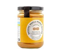 Generic M&S Marks & Spencer Banana Maple Peanut Butter, Smooth, Maple Syrup & Banana Flavour, Hi-Oleic, 340g