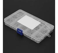 Generic M Screw Assortment, Screw Kit 300pcs M2 M2.5 M3 Hex Socket Stainless Steel SS304 Cap Screw/Fastener Assortment Set
