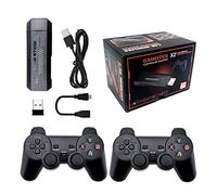 Generic M10 X2PLUS Retro Game Console, 4K HD Wireless, 2.4G Dual Wireless Controllers, Plug and Play Video Game Emulator TV Mini Arcade 256GB with 55,000 Games