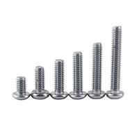 Generic M2.5 Hex Socket Screws Assortment Kit with 180pcs Durable Stainless Steel for Home and Office Projects