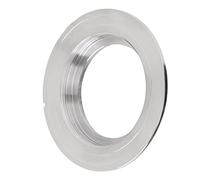 Generic M42 MD Lens Adapter, Premium Silver Copper Alloy Camera Adapter, Durable Lightweight Precision Machining for Mount Body