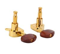 Generic Machine Head, Not Easy to loosen. Reduce the with Screws of Long -lasting Guitar Tuners for Guitar Lovers Repair Master Diy (Gold)