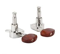 Generic Machine Head, Not Easy to loosen. Reduce the with Screws of Long -lasting Guitar Tuners for Guitar Lovers Repair Master Diy (Silver)