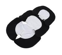 Generic Machine Washable Baby Carseat Insert 3D Hollow Infant Swing Cushion Universal All Season Portable Lightweight for Traveling Suitable for Different Models of Strollers and Safety Seats (Black