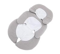 Generic Machine Washable Baby Carseat Insert 3D Hollow Infant Swing Cushion Universal All Season Portable Lightweight for Traveling Suitable for Different Models of Strollers and Safety Seats (Gray