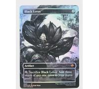 Generic Magic: The Gathering Proxy Card - Black Lotus #01 Foil - Alternative Custom Art Artifact MTG - 1 Card