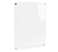 Generic Magnet Acrylic Whiteboard Easy Wipe Clear Dry Erase Refrigerator Board for Meal Planning
