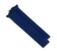 Generic Magnet Closing Clock Strap, Breathable Flexible Clock Strap for Daily Life (Dark Blue)