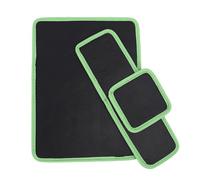 Generic Magnet Tool Mat Durable Organizer Pad for Screws Bolts Nuts Metal Tools Green 3PCS for Auto Repair Garage Workshop PVC Coating 12.8x9.8 Inch