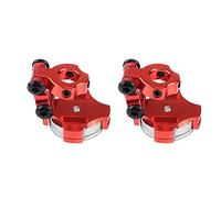 Generic Magnetic Body Post Mount Metal Durable Design for RC Car HSP Axial SCX10 D90 HPI 2Pcs (Red)