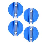 Generic Magnetic Jack Pad 4 PCS, Strong Dual Magnet for Secure Lift, Compatible with SUVs and Trucks, Durable Aluminum with Nylon Padding
