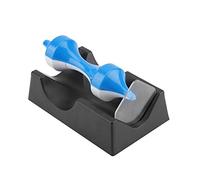 Generic Magnetic Levitation Toy Durable Plastic Anti Gravity Spinning Toy for Home Decor and Educational Use Blue White 12.5x8x3.7cm