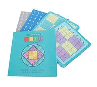 Generic Magnetic Sudoku Board, Wooden Logic Training Game, High Strength Soft Magnetic Puzzle Board for Kids Adults Develop Reasoning Skills