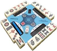 Generic Mahjong Support Plate - AMOS COMPASS - Classic, Traditional Style - Portable - 2-4 Players - Ages 60+