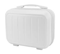 Generic Make -up Bag of The Toiled, Durable Cosmetic Case Portable Finer for The Trip (White)